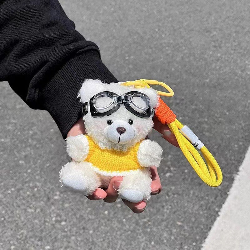 SkyBears Aviator Bear Keychain Set (20-Pack)