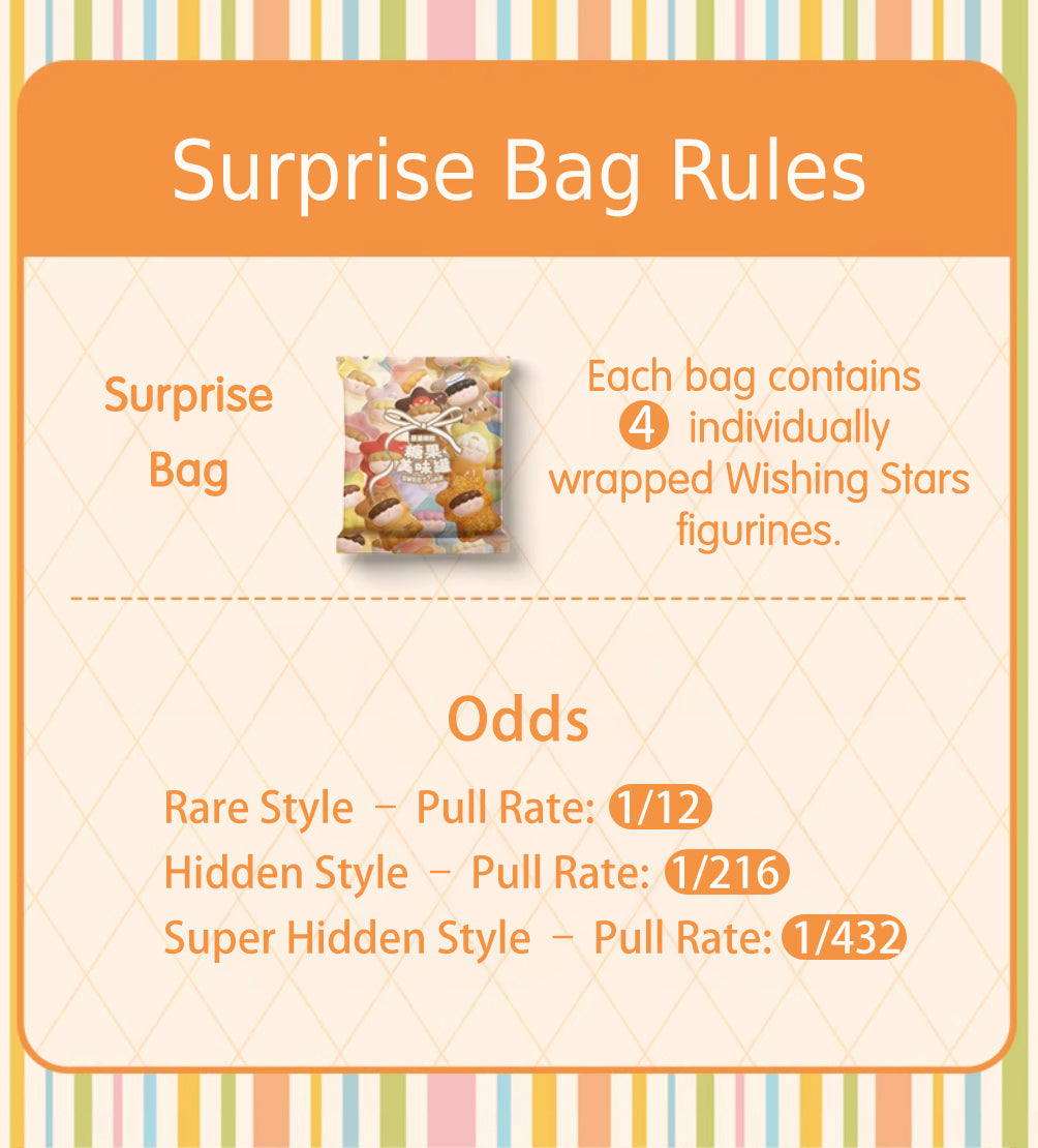 Wishing Star Sweet Jar Collection β 4-Pack Blind Box