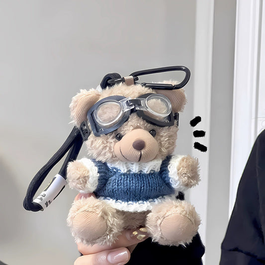 SkyBears Aviator Bear Keychain Set (20-Pack)