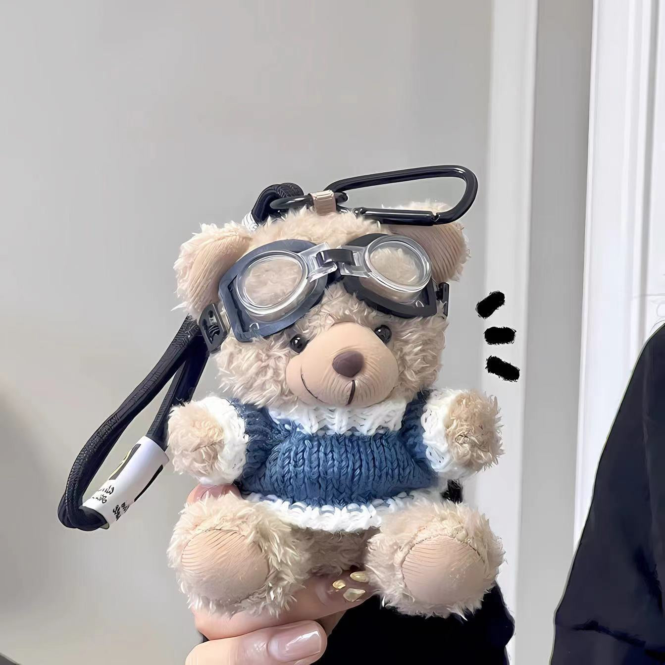 SkyBears Aviator Bear Keychain Set (20-Pack)