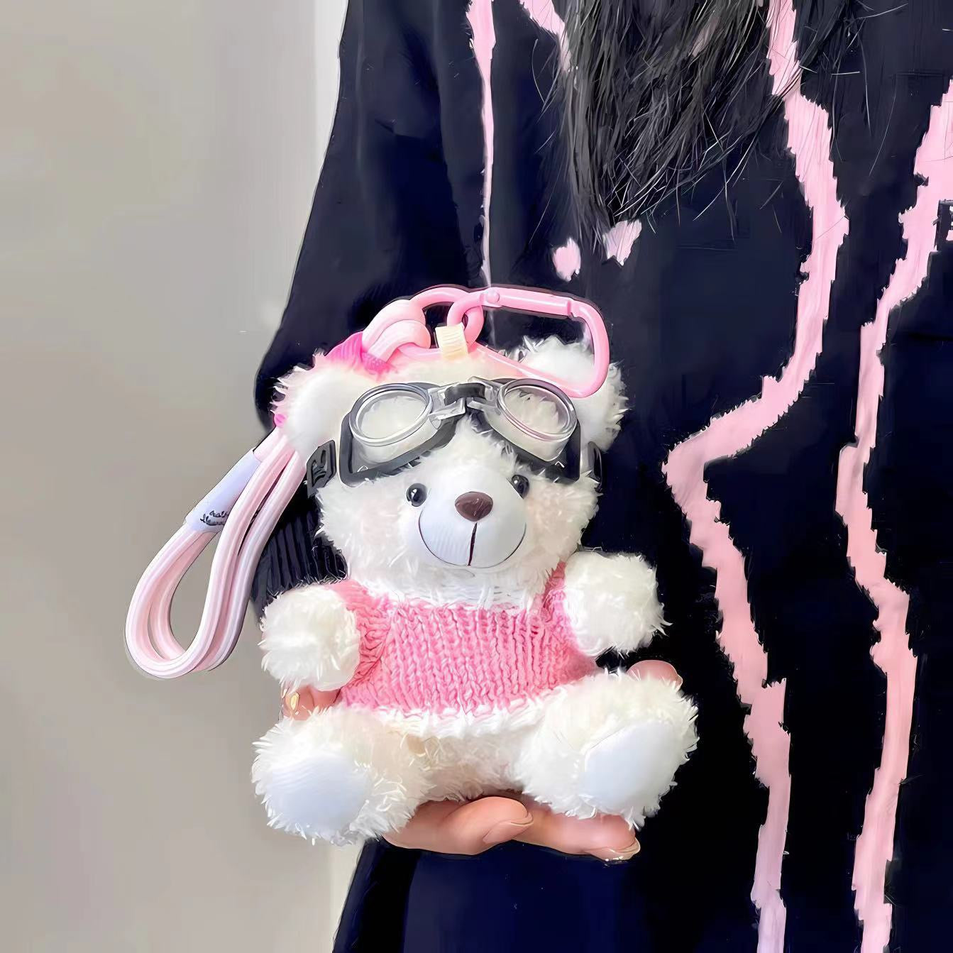 SkyBears Aviator Bear Keychain Set (20-Pack)